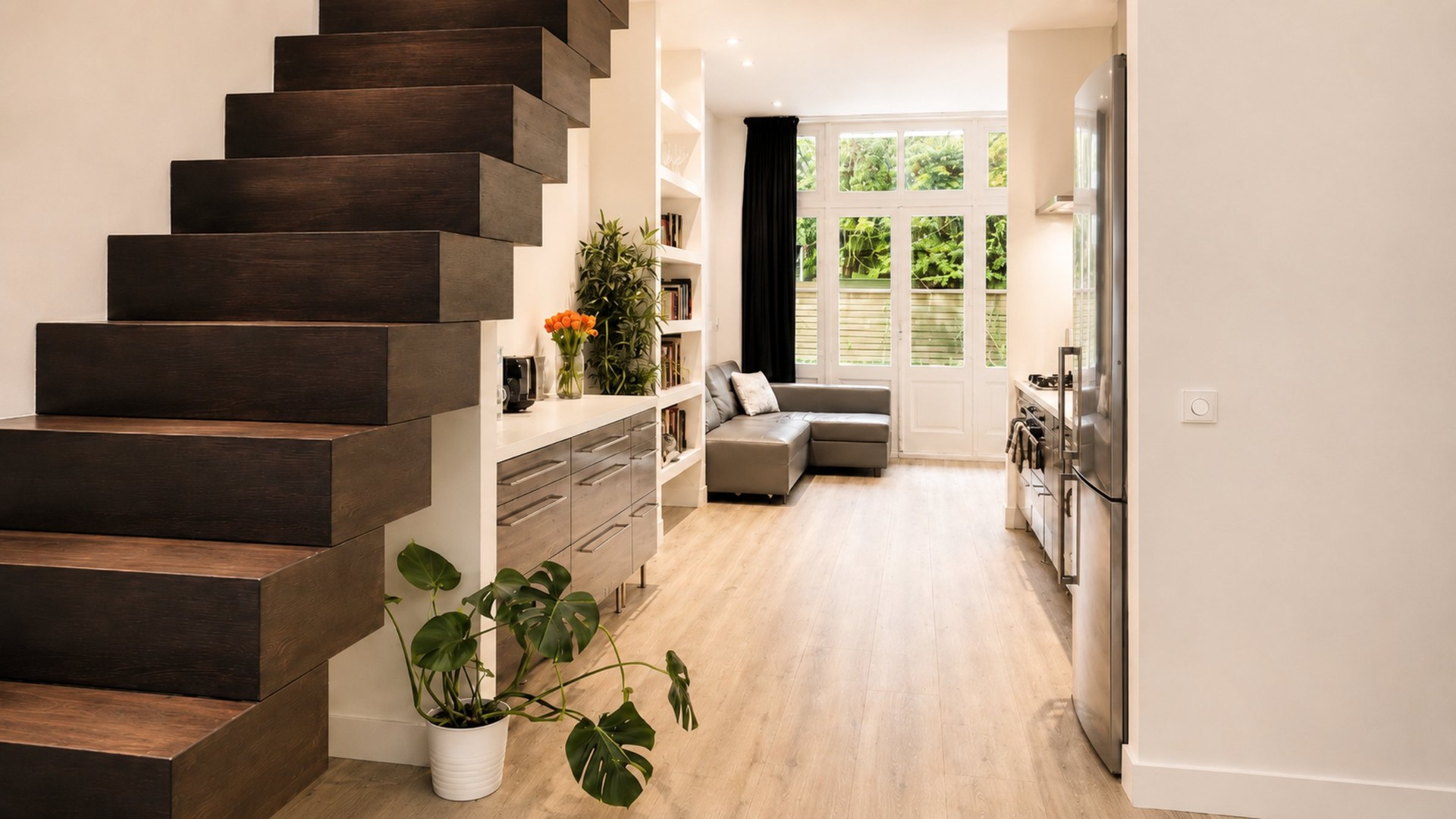 Garden apartment