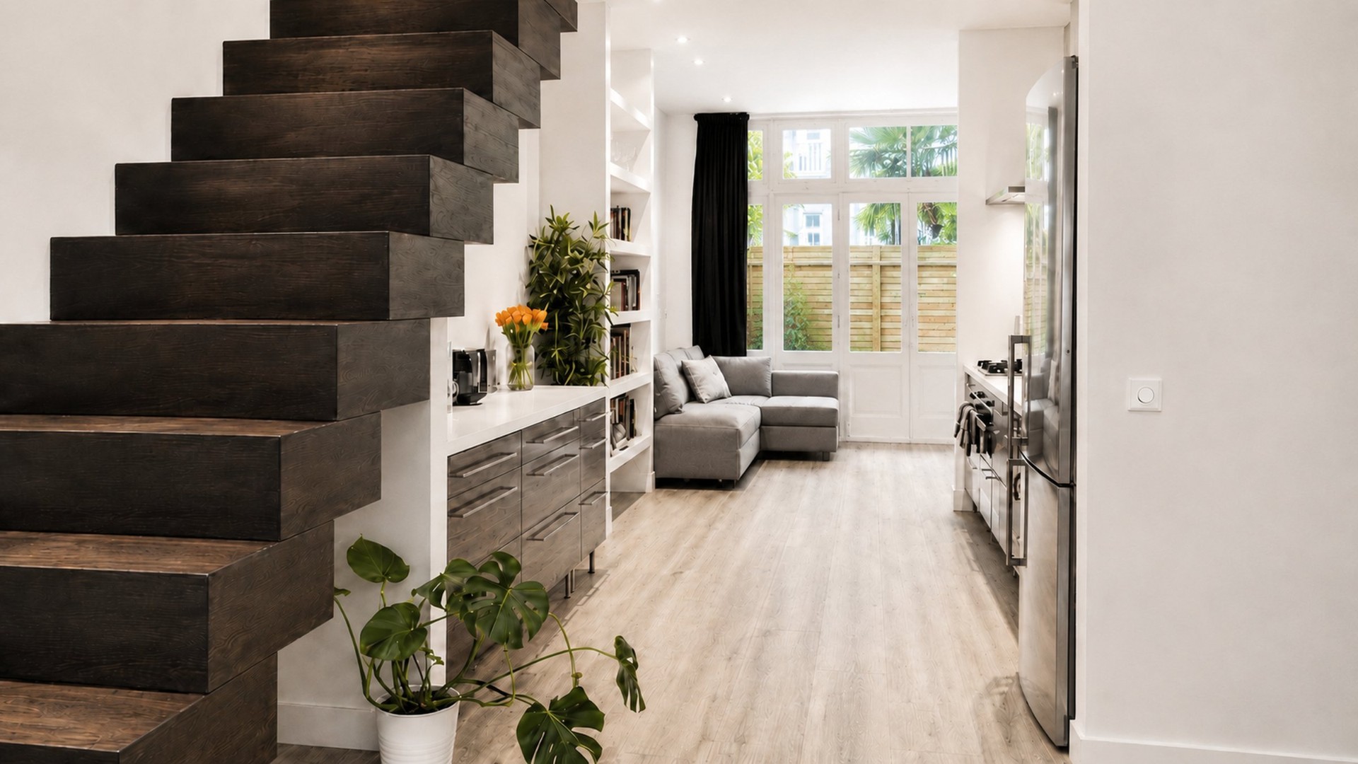 Garden apartment Oud-West